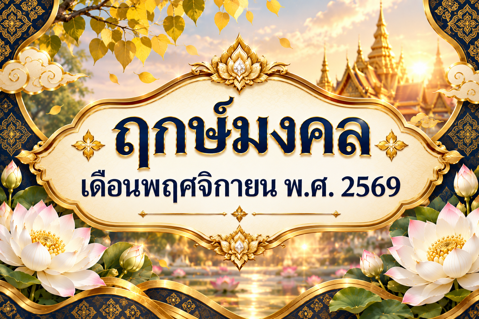 ฤกษ์ มงคล ตั้งชื่อ เปลี่ยนชื่อ ตั้งชื่อบริษัท เดือน พศจิกายน 2569
